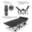 Lit de camp pliant avec matelas en coton pour lit de camp-70928416