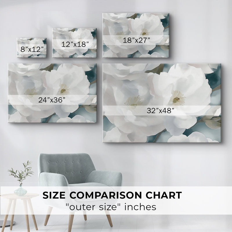 Série florale-XXIII - Cavas enveloppés de galerie, 40 x 60