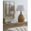 Lampe de table en osier / rotin Dehn