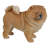 Standing Chow Chow Dog Statue
