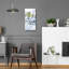 «Sailboat Reflections I» par Emma Scarvey, art mural en verre acrylique-1680479244