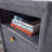 Night stand, Blue finish