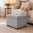 24" Upholstered Storage Ottoman Bench-1391069549