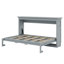 Lit escamotable pliable avec armoire peu encombrante