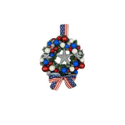 US Independence Day Decorative Garland And Home Door Window And Railing Decoration And Memorial Day Decorative Garland