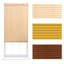 PVC Venetian Blinds for Windows, Wood Effect Finish, Moisture Resistant Adjustable Slats, Easy Fit-382059555-382059593