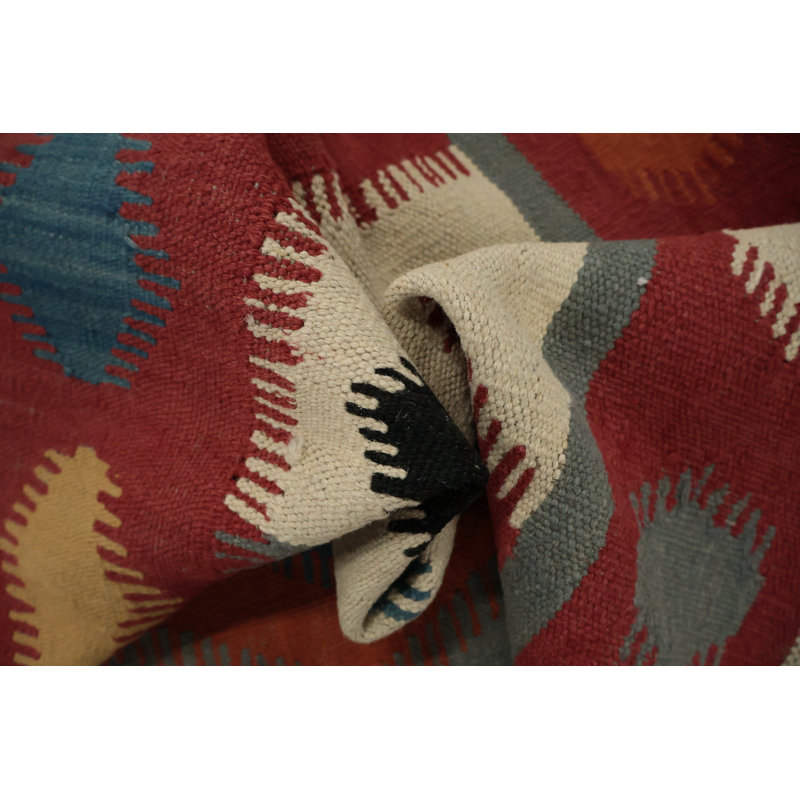 Tapis kilim en laine Modern Artistic