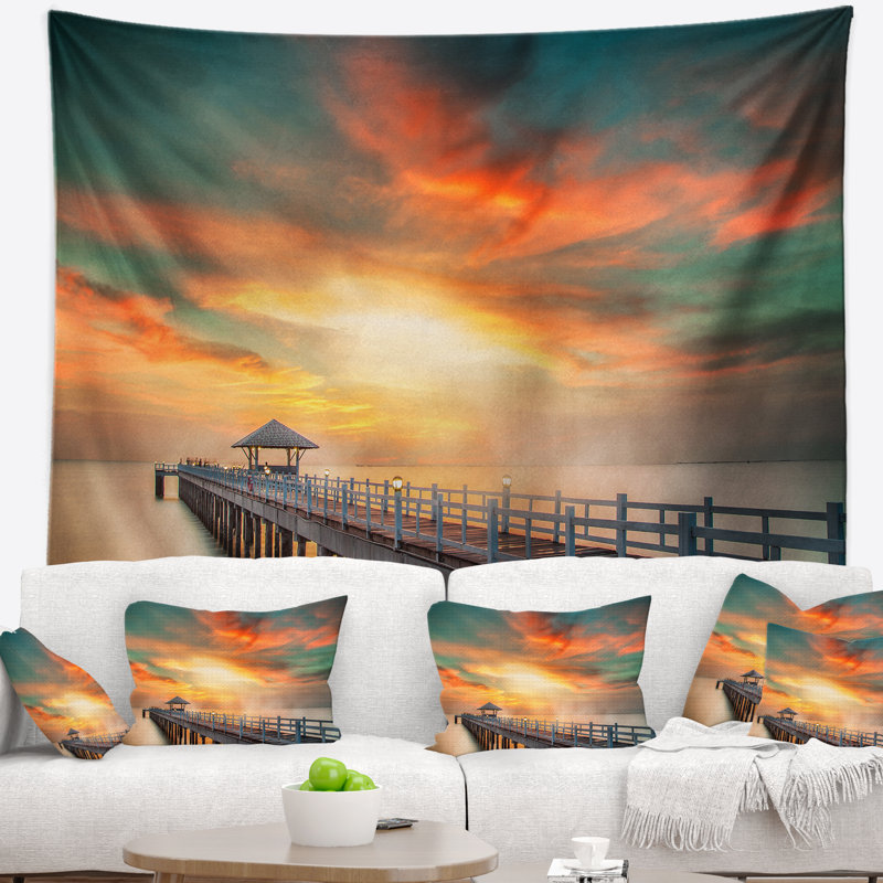 Polyester Tapestry, 68" H x 80" W