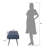 Keimaya Faux Leather Upholstered Bench-1695177729