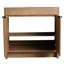 Meuble-lavabo moderne de 36 po avec base imitation chêne Bvb02436imo