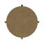 Table d'appoint ronde avec tablette de rangement (y compris la table basse)-1198235123