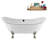 71" Streamline Clawfoot Tub,Tray,Drain and Clawfeet-101628943-102360905