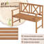 Banc de jardin en bois Irven