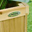 Paravent d'extérieur autoportant polyvalent avec jardinières autodrainantes