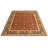 One-of-a-Kind Rectangle 8'1" X 10'3" New Age Wool Area Rug in Dark Red/Beige/Black