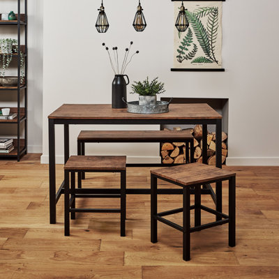 Alodie 4 - Person Dining Set