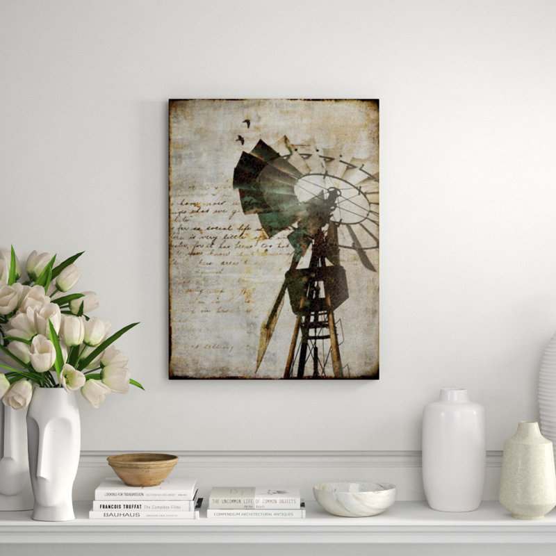 Wind Power II Print by Sofia Fox, 32" H x 24" W x 1.5" D, Outdoor