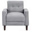 Fauteuil d'appoint rembourré Harvey