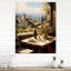 Bethanee - Horloge murale pizza surdimensionnée-1851870592