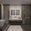 48''W X30''H Wall Mounted High-Brightness PC Lampshade Glows LED Mirror Cabinet