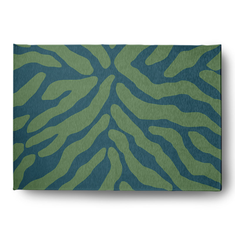 Chenille Abstract Indoor Rug, Rectangle 5' x 7'
