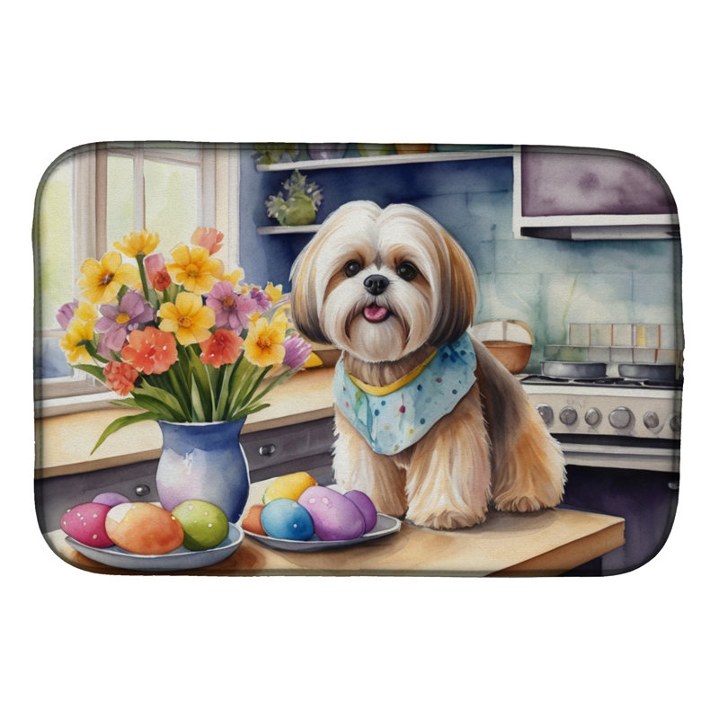 Tapis de vaisselle Decorating Lhasa Apso