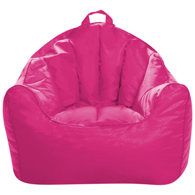 Bean Bag Chair Structured Seat for Kids, Teens and Adults, Comfy Bean Bag Chair for Gaming, Reading and Watching TV, Malibu Lounge Chair, Multiple Colors and Fabrics