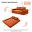 Canapé-lit pliable 81 po, divan-lit convertible 3-en-1-1556380398