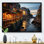 Beige Italy Cinque Terre II - Italy Canvas Art Print