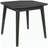 Bivens black three-piece rectangular coffee table