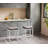 Michille Saddle Upholstered 24.21" Counter Stool-1240621344