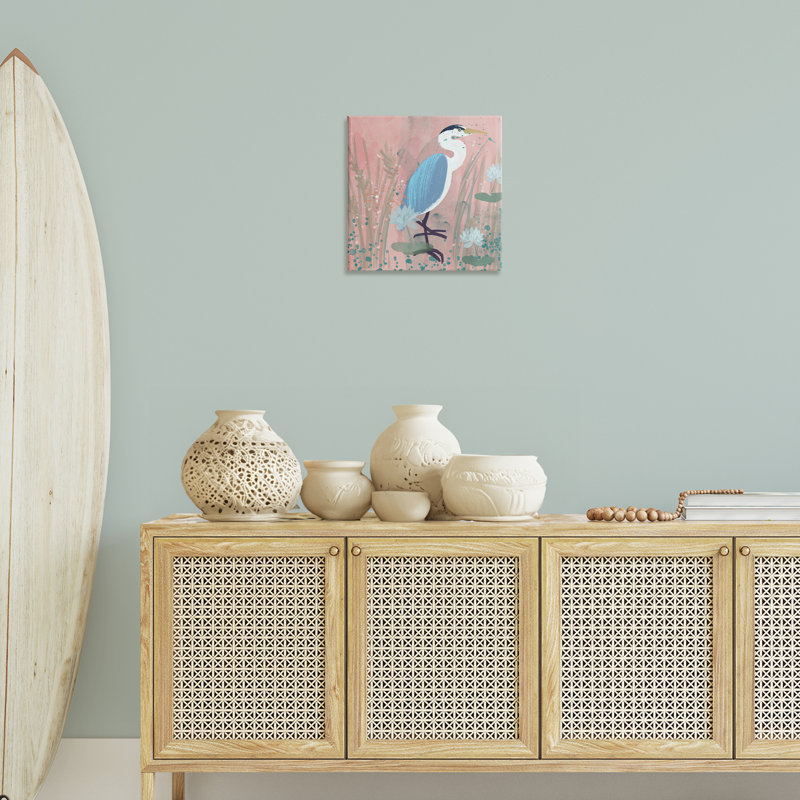 «Coastal Bird» par Juliet Rose Philips, H 17 po x l 17 po