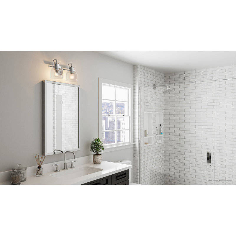 Vecchia 2 - Light Dimmable Vanity Light, Brushed Nickel