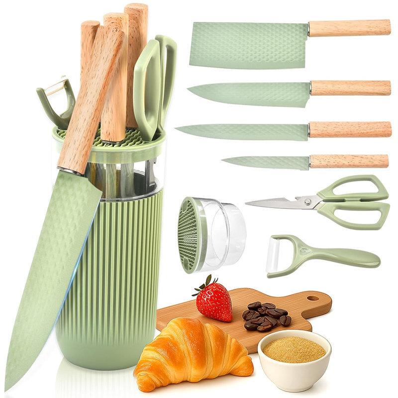7 Pcs Kitchen Knife Set