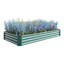 Ensemble de lit surélevé pour jardin - Jardin surélevé en métal 7,6 x 3,7 x 0,98 pi pour jardinières, légumes et herbes-1133866213