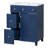 Blue Bathroom Vanity - Practical Function, Easy Maintenance Sink With Ceramic 24" , Stylish Look-1304233609