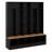 Wide Design Hall Tree With Storage Bench,Shoe Cabinet With Cube Storage & Shelves, Multifunctional Coat Rack With 8 Hooks-1242406950