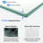 56"-60" W X 75" H Modern Frameless Double Sliding Shower Door, 8 Mm Tempered Glass-115592784
