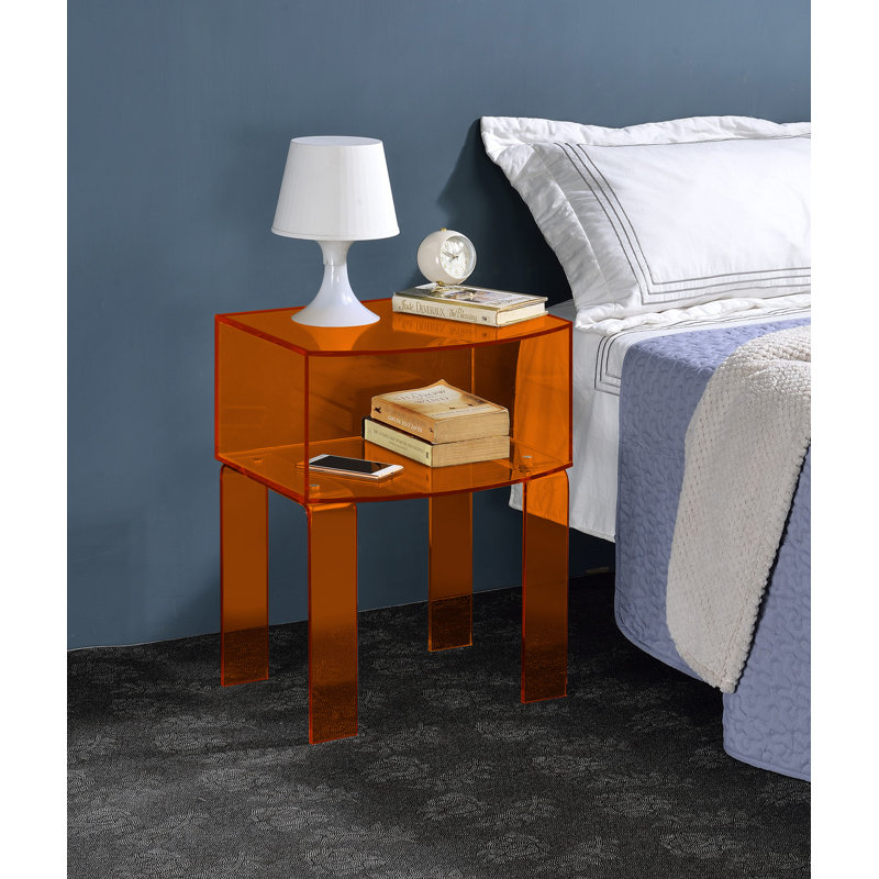 Table de bout Kortlyn, Orange