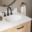 Meuble-lavabo à double cuve en bois massif 60 po ARIEL Monrow-99405064-131238901-131238906