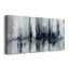Indigo Harbor Lights - Toile tendue avec châssis de qualité supérieure - Prêt à être accroché-2012005815