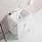 Bathroom Vanity,White  (Without Ceramic Basin)