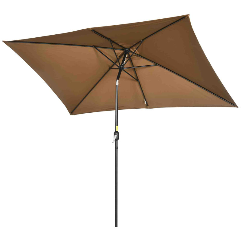 295cm Market Parasol, Brown