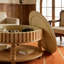 Table basse cannelée Mid-Century-1953446061