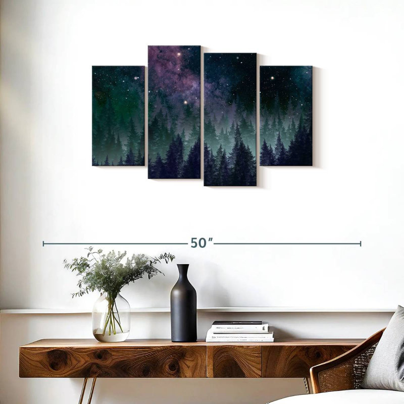 Forêt de galaxies d'Alvord, H 22 po x l 36 po