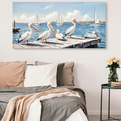 Art mural bleu océan, peint à la main en bois 3D, prêt à être accroché avec deux crochets, idéal pour la décoration intérieure de mouettes d'art côtier réaliste, suspendu simple et professionnel, transforme l'espace du salon