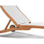 Tolya 78.75'' Long Reclining Teak Single Chaise-1276471012