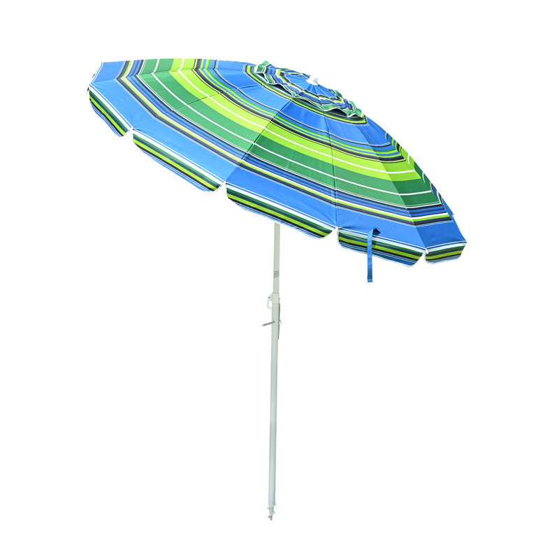 Parasol de plage Miraclle, H 81,9 po x l 68 po x P 68 po
