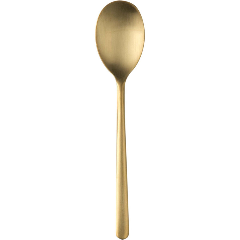 Linea Espresso Spoon - 48 Pieces - Bronze, Ice oro