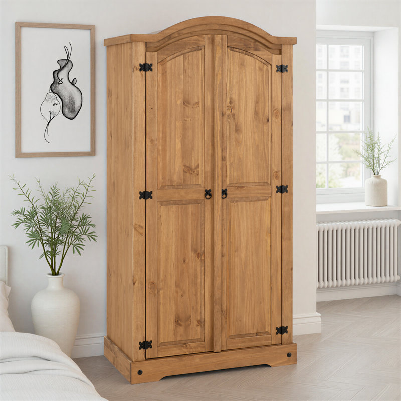 Greenock Essentials 2 Door Wardrobe